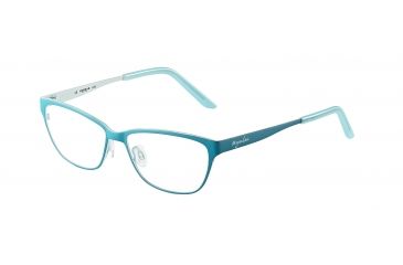 Image of Morgan Prescription Eyeglasses 203134 Single Vision Blue Frame