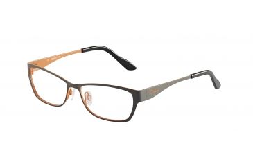Image of Morgan Prescription Eyeglasses 203140 Bifocal Orange Frame
