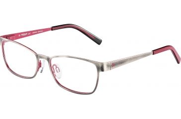 Image of Morgan 203157 Progressive Prescription Eyeglasses, Black Purple Frame, 203157-540PR