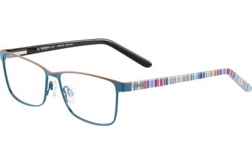 Image of Morgan 203158 Progressive Prescription Eyeglasses, Petrol Frame, 203158-541PR