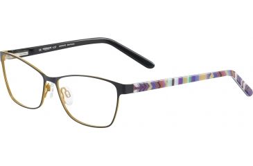 Image of Morgan 203161 Bifocal Prescription Eyeglasses, Noir Mutard Frame, 203161-546BI