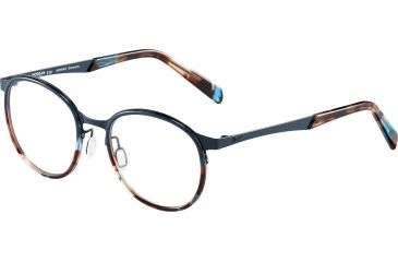 Image of Morgan 203163 Progressive Prescription Eyeglasses, Blue Petrol Frame, 203163-1005PR