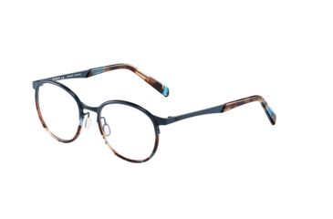 Image of Morgan 203163 Progressive Prescription Eyeglasses, Blue Petrol Frame, 203163-1005PR