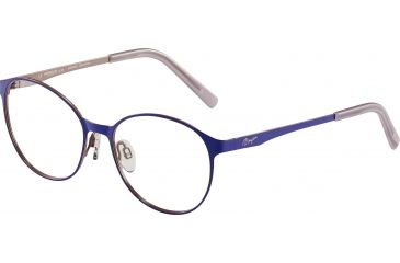 Image of Morgan 203164 Single Vision Prescription Eyeglasses, Violetblue Grey Frame, 203164-1009SV