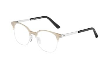 Image of Morgan 203168 Progressive Prescription Eyeglasses, Grey Silver Frame, 203168-4227PR