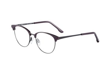 Image of Morgan 203171 Progressive Prescription Eyeglasses, Dark Violet Frame, 203171-4415PR