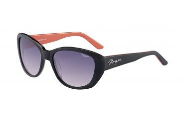 Image of Morgan Prescription Sunglasses 207160 Bifocal Orange Frame Brown Lens