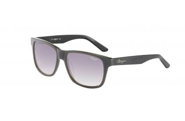 Image of Morgan 207168 Sunglasses, Green Frame, Aubergine Gradient Lens-207168-6902