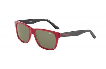 Image of Morgan 207168 Sunglasses, Red Frame, Grey/Green Lens-207168-6901