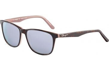 Image of Morgan 207184 Single Vision Prescription Sunglasses, Brown Havana On RosÃ© Frame, 207184-4025SV