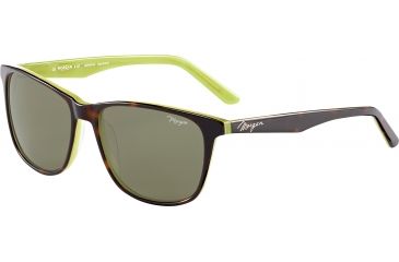Image of Morgan 207184 Single Vision Prescription Sunglasses, D BrownÃŸ Green Frame, 207184-4026SV