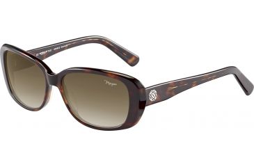 Image of Morgan 207187 Sunglasses, Dark Brown Havana Frame, Brown Gradient Lens, 207187-8940