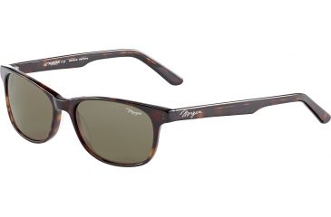 Image of Morgan 207188 Sunglasses, Dark Brown Havana Frame, Olive Green Lens, 207188-8940
