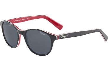 Image of Morgan 207189 Bifocal Prescription Sunglasses, Black On Red Frame, 207189-6907BI