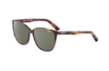 Image of Morgan 207195 Sunglasses, Brown Havana Frame, Green Lens, 207195-6311