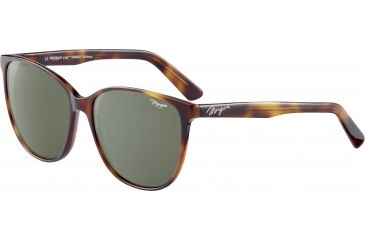 Image of Morgan 207195 Sunglasses, Brown Havana Frame, Green Lens, 207195-6311