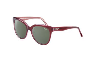Image of Morgan 207211 Sunglasses,Red Frame,Grey/Green Lens, 207211-4515