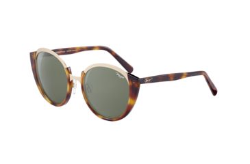 Image of Morgan 207214 Sunglasses,Brown Havana/Gold Frame,Grey/Green Lens, 207214-6311