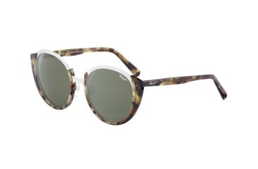 Image of Morgan 207214 Sunglasses,Rhodium Frame,Grey/Green Lens, 207214-4320