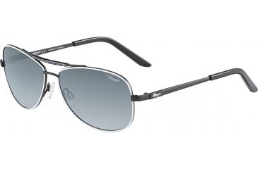 Image of Morgan 207344 Single Vision Prescription Sunglasses, Black White Frame, 207344-610SV