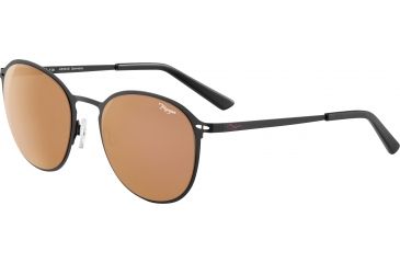 Image of Morgan 207345 Sunglasses, Black Frame, Grey Brown Mirror Lens, 207345-6100