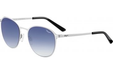 Image of Morgan 207345 Sunglasses, Rhodium Frame, Blue Gradient Mirror Lens, 207345-1000