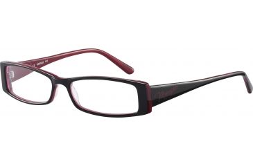Image of Morgan 201033 Bifocal Prescription Eyeglasses - Black Frame and Clear Lens 201033-8598BI
