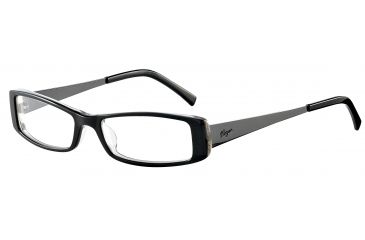 Image of Morgan 201051 Bifocal Prescription Eyeglasses - Black Frame and Clear Lens 201051-6423BI