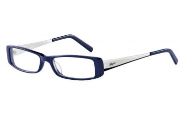 Image of Morgan 201051 Bifocal Prescription Eyeglasses - Blue Frame and Clear Lens 201051-6412BI