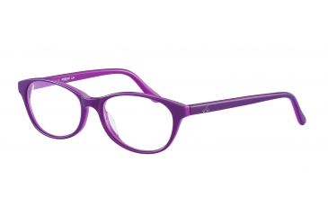 Image of Morgan 201053 Progressive Prescription Eyeglasses - Violet Frame and Clear Lens 201053-6482PR