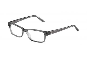 Image of Morgan 201059 Single Vision Prescription Eyeglasses - Grey Frame and Clear Lens 201059-6373SV