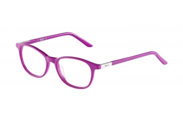 Image of Morgan 201060 Progressive Prescription Eyeglasses - Pink Frame and Clear Lens 201060-6548PR
