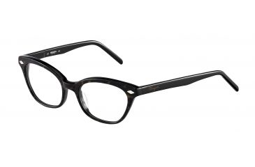 Image of Morgan 201061 Single Vision Prescription Eyeglasses - Brown Frame and Clear Lens 201061-6552SV