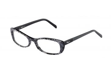 Image of Morgan 201066 Bifocal Prescription Eyeglasses - Black Frame and Clear Lens 201066-6440BI