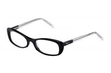 Image of Morgan 201066 Bifocal Prescription Eyeglasses - Black Frame and Clear Lens 201066-8840BI