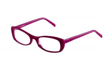 Image of Morgan 201066 Bifocal Prescription Eyeglasses - Violet Frame and Clear Lens 201066-6534BI