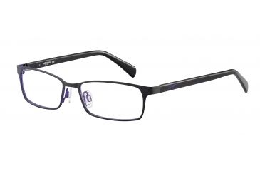 Image of Morgan 203124 Bifocal Prescription Eyeglasses - Black Frame and Clear Lens 203124-429BI