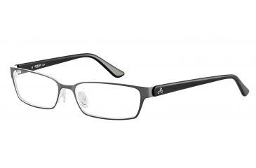 Image of Morgan 203125 Bifocal Prescription Eyeglasses - Grey Frame and Clear Lens 203125-432BI