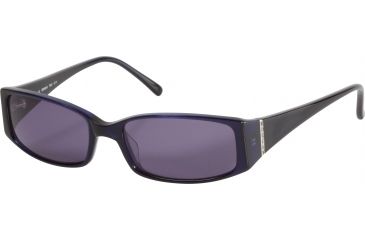 Image of Morgan No. 207114 Sunglasses - Blue Frame and Grey Lens 207114-6158