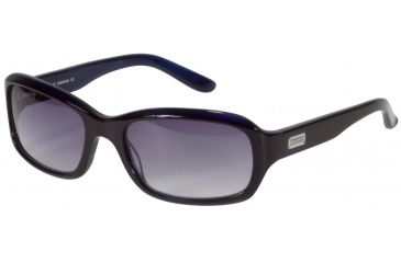 Image of Morgan 207129 Single Vision Prescription Sunglasses - Violet Frame and Grey Blue Gradient Lens 207129-350SV