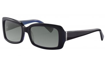 Image of Morgan 207132 Single Vision Prescription Sunglasses - Violet Frame and Grey Gradient Lens 207132-6355SV