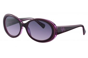 Image of Morgan 207136 Bifocal Prescription Sunglasses - Violet Frame and Violet Gradient Lens 207136-6255BI