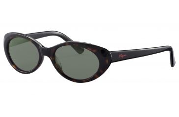 Image of Morgan 207137 Single Vision Prescription Sunglasses - Brown Frame and Grey Green Lens 207137-8940SV