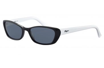 Image of Morgan 207138 Progressive Prescription Sunglasses - Black Frame and Grey Lens 207138-8840PR