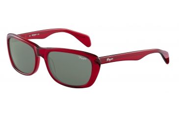 Image of Morgan No. 207141 Sunglasses - Red Frame and Grey Green Lens 207141-6500
