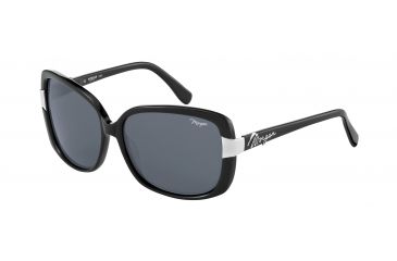 Image of Morgan 207142 Progressive Prescription Sunglasses - Black Frame and Grey Lens 207142-8840PR