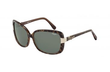 Image of Morgan 207142 Progressive Prescription Sunglasses - Brown Frame and Grey Green Lens 207142-6512PR