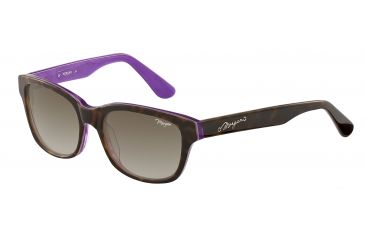 Image of Morgan 207144 Progressive Prescription Sunglasses - Brown Frame and Brown Gradient Lens 207144-6504PR