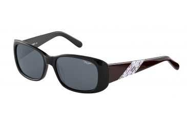 Image of Morgan 207145 Bifocal Prescription Sunglasses - Black Frame and Grey Lens 207145-8840BI