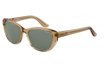 Image of Morgan 207148 Single Vision Prescription Sunglasses - Brown Frame and Grey Green Lens 207148-6251SV